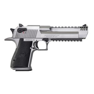 Magnum research. 429 desert eagle mark xix handgun. 429 de 7rd magazine stainless steel wth black
