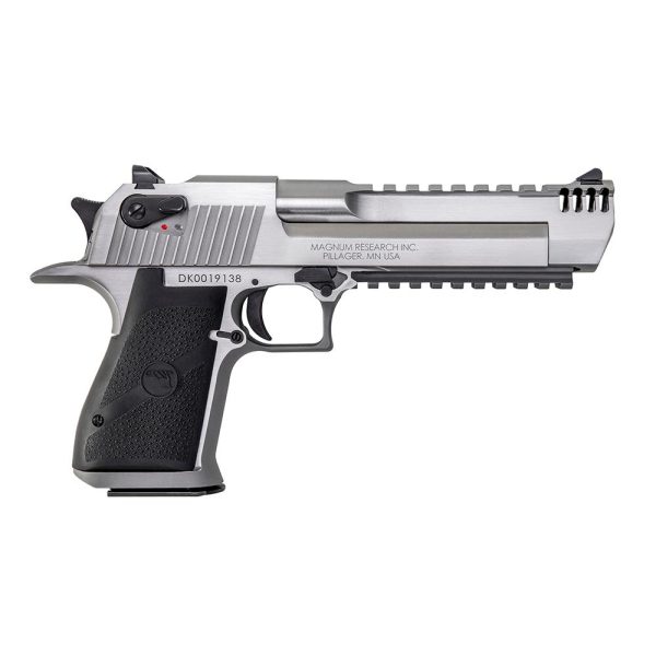Magnum research. 429 desert eagle mark xix handgun. 429 de 7rd magazine stainless steel wth black