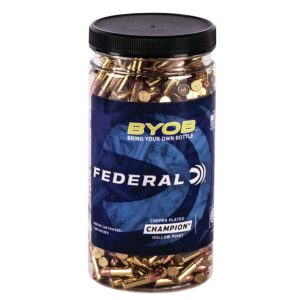 Federal premium v-shok byob rimfire ammunition. 17 hmr 17 gr hp 2530 fps 250/ct