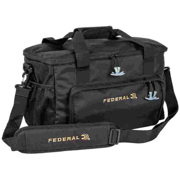 Federal top gun range bag 16" x 9" x 9. 5" black