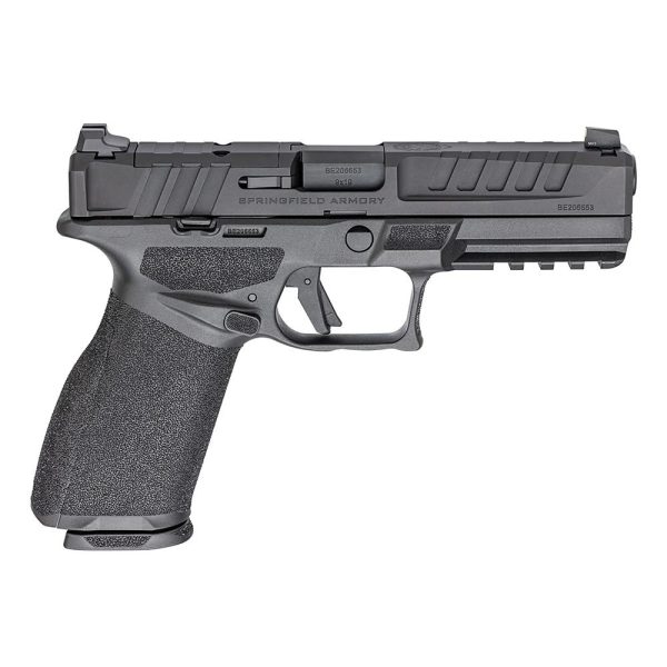 Springfield gear up 2025 echelon low capacity handgun 9mm luger 10rd(5) magazines 4. 5" barrel tritium front/u dot rear sights black ct-1500