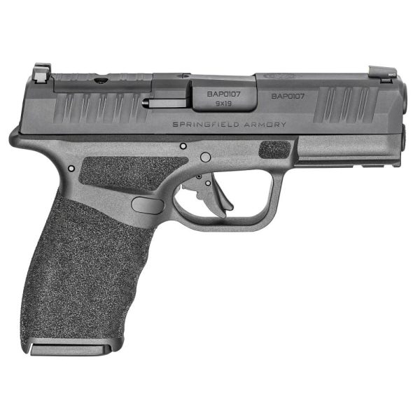 Springfield armory hellcat pro osp handgun 9mm luger 15rd magazines (2) 3. 7" barrel black
