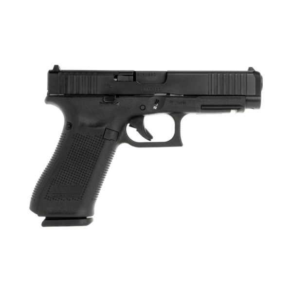 Glock 47 gen 5 mos handgun 9mm luger 17rd magazines (3) 4. 49" barrel black austria