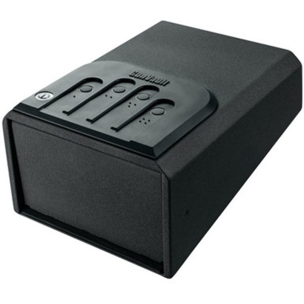 Gunvault minivault 1 gun keypad vault 5. 48" x 8. 3" x 12"