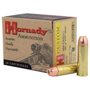 Hornady custom handgun ammunition. 454 casull 300 gr xtp-mag 1650 fps 20/ct