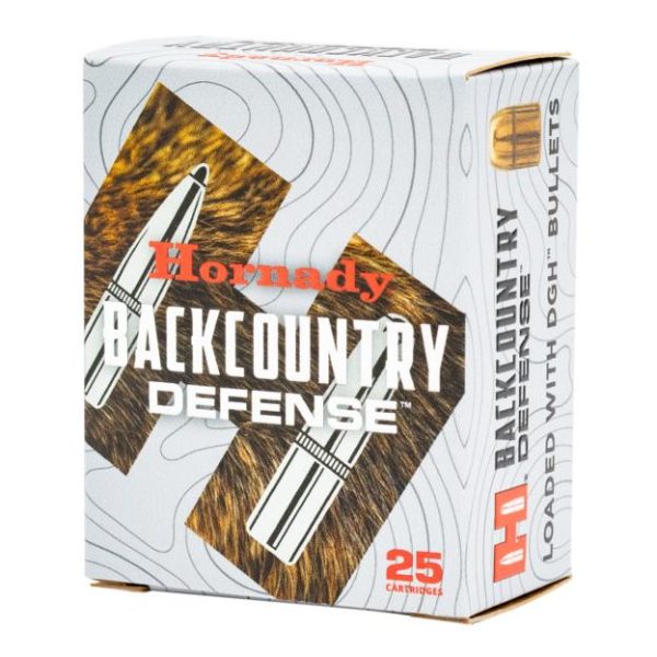 Hornady backcountry defense ammunition 460 s&w 300gr jfp 25/ct