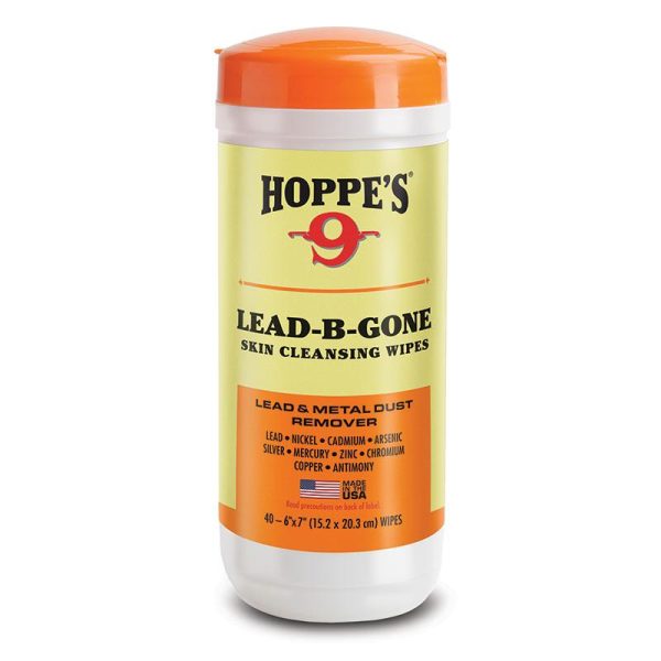 Hoppes lead-b-gone skin cleansing wipes 40/ct