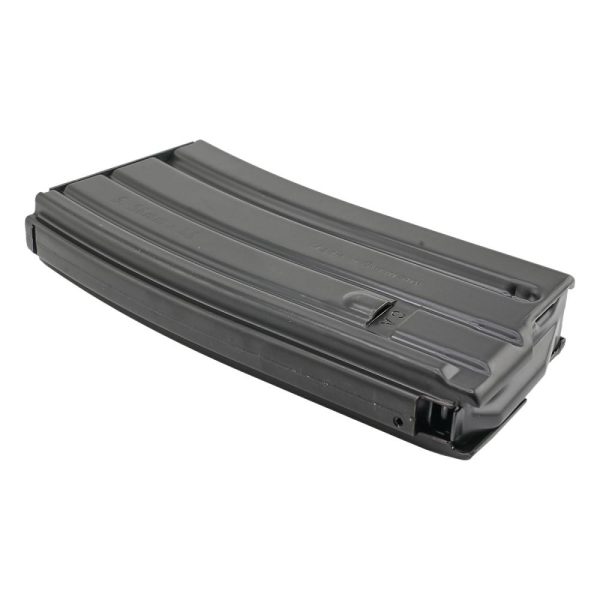 H&k mr556 rifle magazine black steel 5. 56mm 20/rd