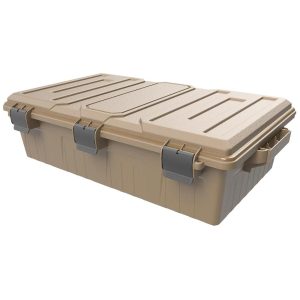 Mtm large ammo crate divided utility box dark earth