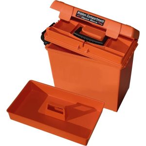 Mtm 15" x 8. 8" x 9. 4" sportsmen's plus utility dry box orange