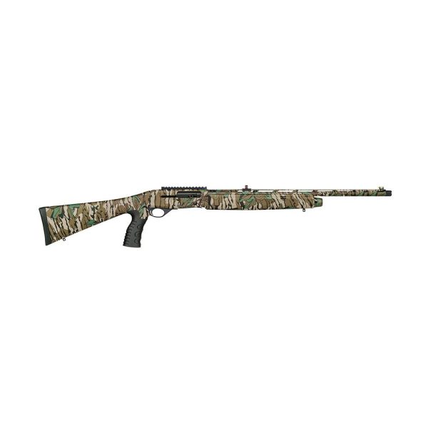 Mossberg sa-410 tactical turkey shotgun. 410 3" chamber 4rd magazine 22'' barrel mossy oak greenleaf with pistol grip
