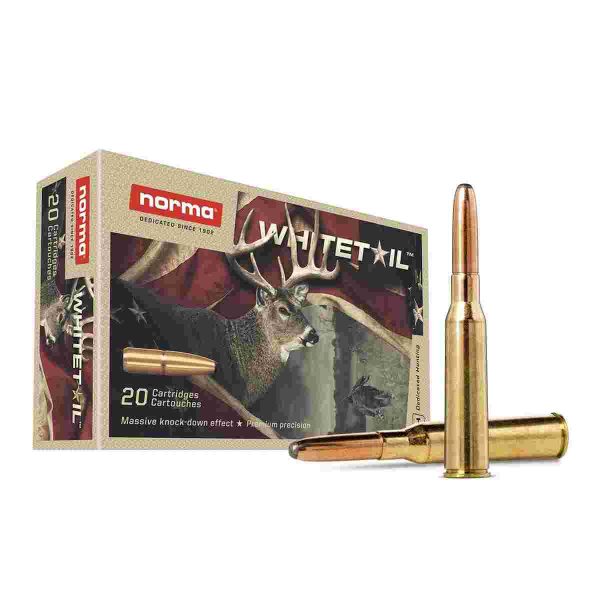 Norma whitetail rifle ammunition 7. 7 jap 174gr psp 2493 fps 20/ct