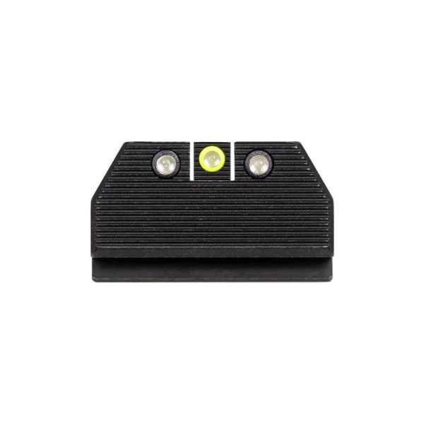 Night fision optics ready stealth night sight set yellow for cz p-10 c/f/s