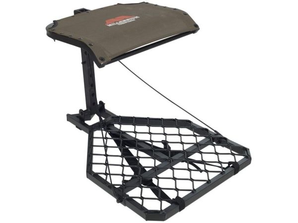 Millennium m60u ultralite hang-on tree stand includes safe-link 35' safety line