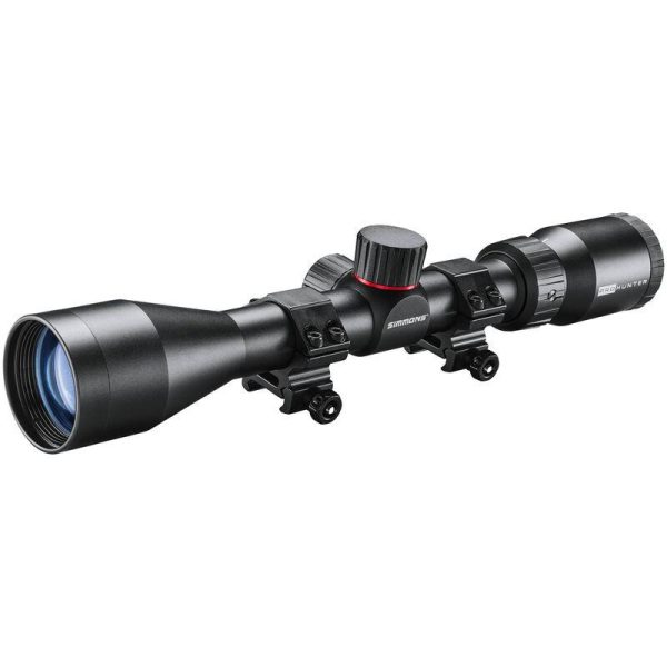 Simmons pro hunter 3-9x40 rifle scope 1" sfp simmons truplex non-illum weaver-style rings