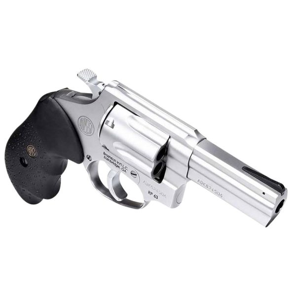 Rossi rm64 handgun. 357 mag 6rd capacity 4" barrel silver with black grip