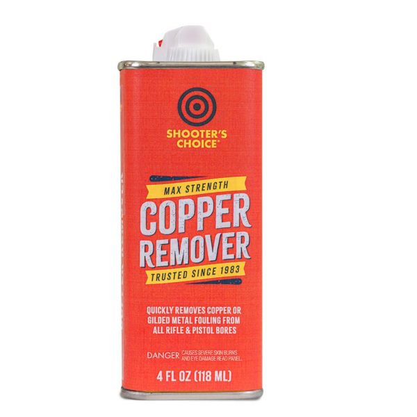 Shooters choice max strength copper solvent 4 oz.