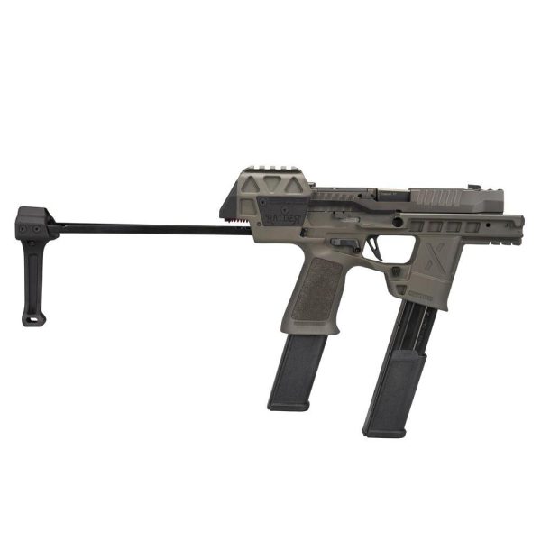 Sig p320 flux legion handgun 9mm luger 30rd magazines(2) 3. 9" barrel x-ray 3 sights flux chassis