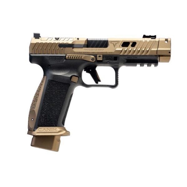 Canik tti combat handgun 9mm luger 18rd magazines (2) 4. 6" barrel tti bronze