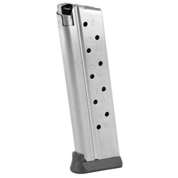 Rock island armory ria-mag full size 1911 single stack magazine for 22tcm/9mm 10/rd