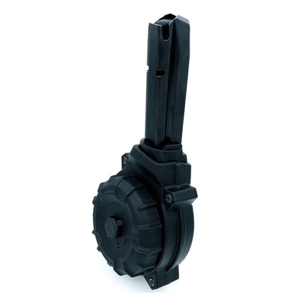 Promag sig sauer p320 9mm handgun magazine black polymer 50/rd drum