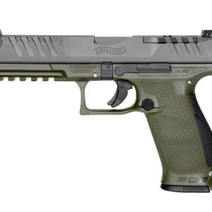 Walther arms pdp 9mm fs 5" blk/grn 10+1 or