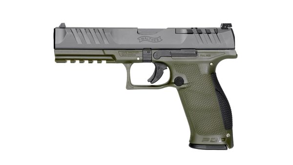 Walther arms pdp 9mm fs 5" blk/grn 10+1 or