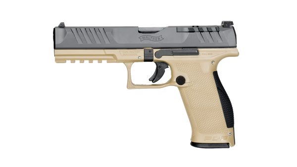 Walther arms pdp 9mm fs 5" blk/tan 10+1 or