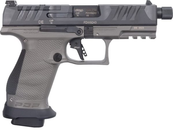 Walther arms pdp pro sd 9mm cp 4. 6" gry or