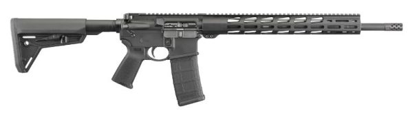 Ruger ar-556 mpr 5. 56mm blk 18" 30rd