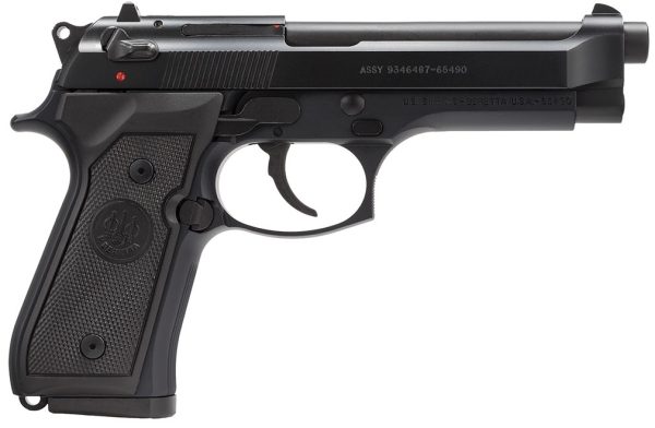 Beretta 92 m-9 9mm bl/sy 4. 9" 10+1 ca