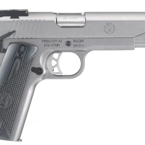 Ruger sr1911 target 45acp ss/g10 5"