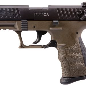 Walther arms p22 mltry 22lr 10+1 3. 4" od ca