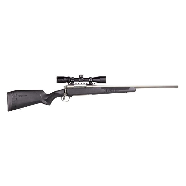 Savage 110 apex storm xp rifle 243 win 4rd capacity 22" barrel black synthetic stock 3-9x40mm vortex crossfire ii