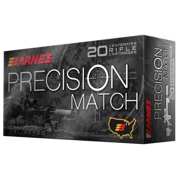 Barnes precision match rifle ammunition. 308 win 175 gr otm bt  20/box