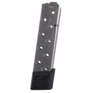 Chip mccormick power mag plus colt 1911 handgun magazine. 45 acp stainless steel 10/rd