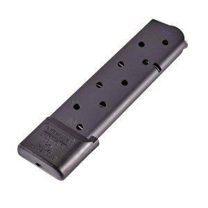 Chip mccormick railed power 1911 full size handgun magazine black. 45 acp 10/rd