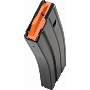 Duramag rifle magazine black w/ orange follower 5. 56/300blk 30/rd