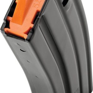 Duramag 5. 56/300blk ss 30rd org/blk magazine