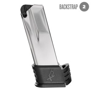 Springfield xd-m compact extended magazine with sleeve (for backstrap #2). 40 sw 16/rd