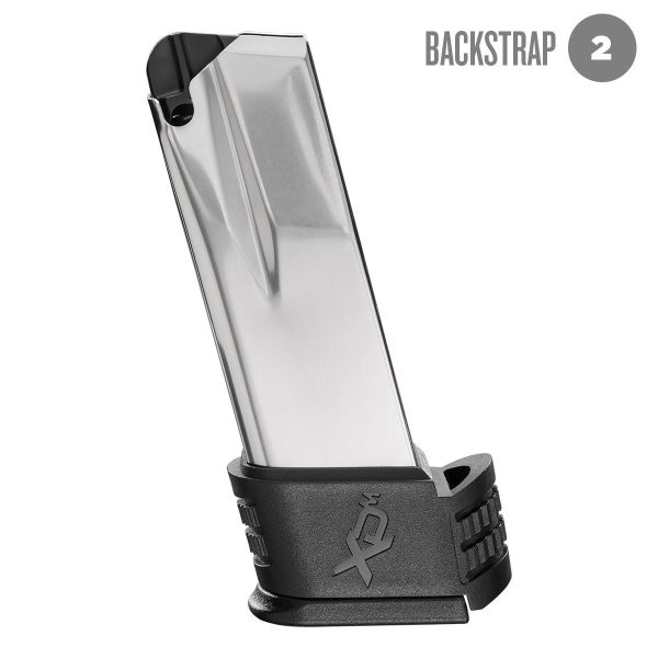 Springfield xd-m compact extended magazine with sleeve (for backstrap #2). 40 sw 16/rd