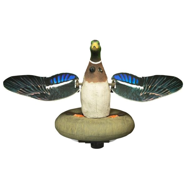 Higdon outdoors xs splashing flasher mallard drake moving decoy 12v with timer
