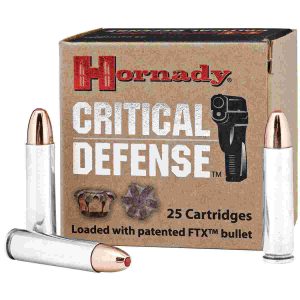 Hornady critical defense. 30 carbine 110 gr ftx  - 25/box