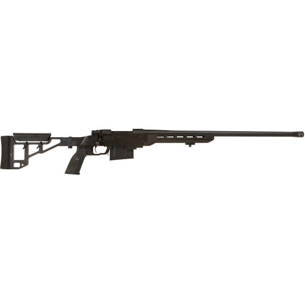 Howa m1500 tsp x rifle. 308 win 10rd magazine 24" threaded barrel folding precision chassis black