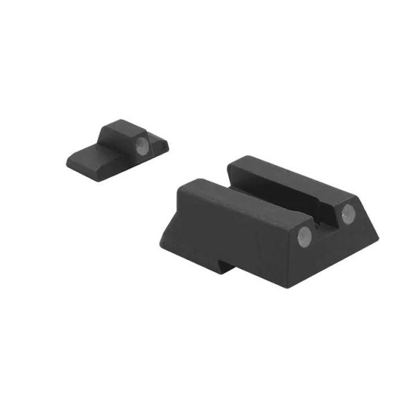Meprolight tru-dot self-illuminated fixed handgun sight green/green for hk45/hk45c/p30/vp9/sfp9