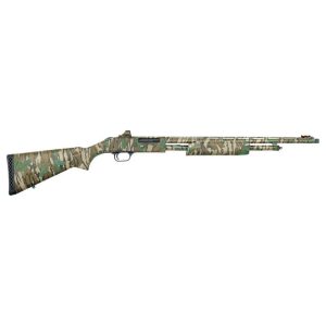 Mossberg 500 turkey shotgun. 410 3" chamber 5rd 20" barrel mossy oak greenleaf with holosun micro dot