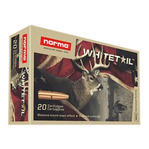 Norma whitetail rifle ammunition 7. 65x53 arg 174gr psp 20/ct