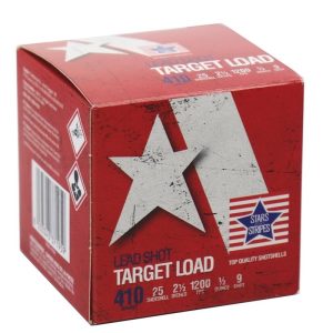 Ppu stars & stripes target shotshells 410ga 2-1/2" 1/2oz 1200 fps #9 25/ct