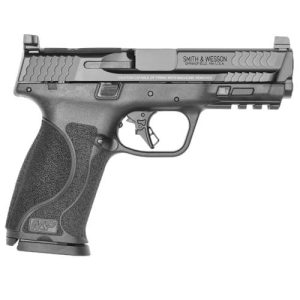 S&w m&p 9 full size m2. 0 or optic ready hand gun 9mm luger 17rd magazine 4. 25" barrel no thumb safety black