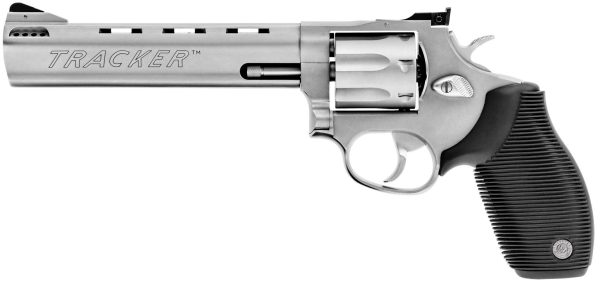 Taurus tracker 627 handgun. 357 mag 7rd capacity 6. 5" barrel matte stainless finish